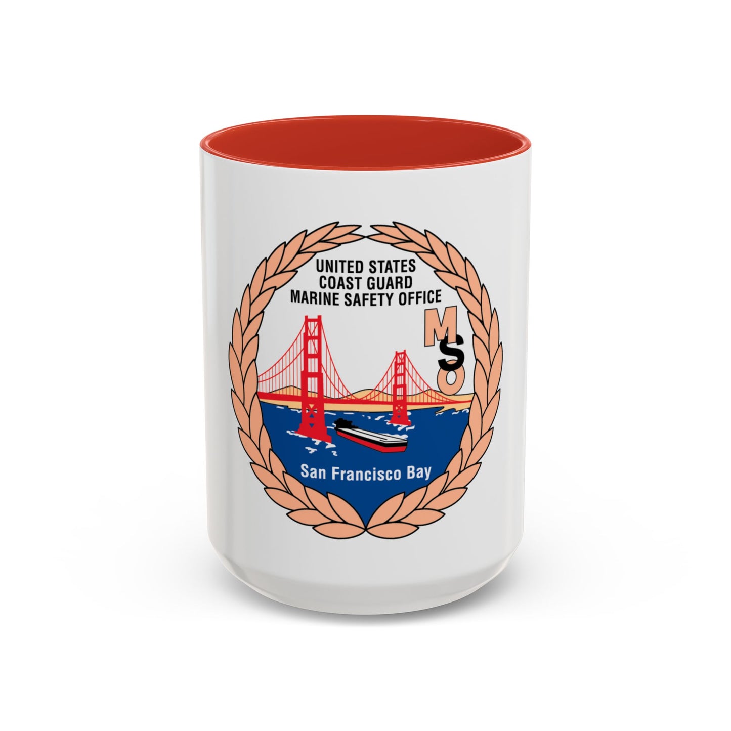 USCG MSO San Francisco Bay (U.S. Coast Guard) Accent Coffee Mug