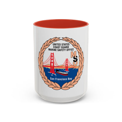 USCG MSO San Francisco Bay (U.S. Coast Guard) Accent Coffee Mug