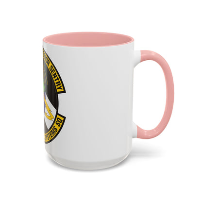 636th Electronic Systems Squadron (U.S. Air Force) Accent Coffee Mug