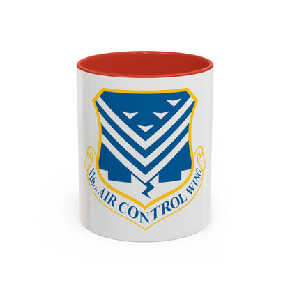 116th Air Control Wing (U.S. Air Force) Accent Coffee Mug