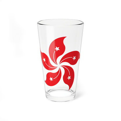 Hong Kong bauhinia (China) Pint Glass 16oz