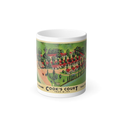 Cooks Court Trav O Tel (Greeting Postcards) Color Changing Mug 11oz