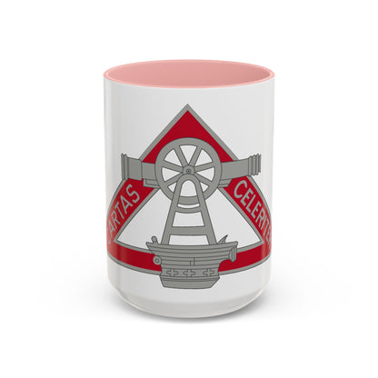 69 Engineer Company (U.S. Army) Accent Coffee Mug