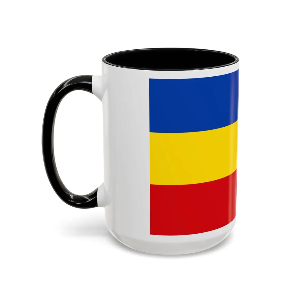 Flag of Delmenhorst Germany - Accent Coffee Mug-Go Mug Yourself