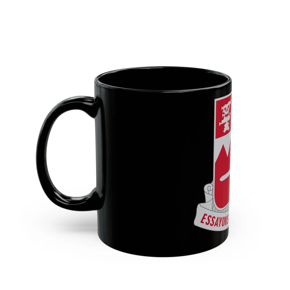 397 Engineer Battalion (U.S. Army) Black Coffee Mug-Go Mug Yourself