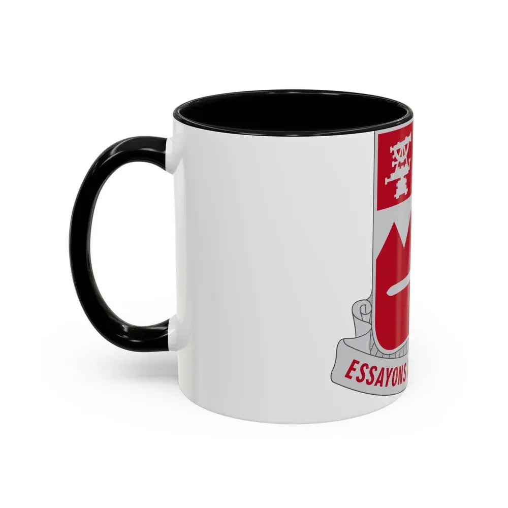 397 Engineer Battalion (U.S. Army) Accent Coffee Mug - Go Mug Yourself