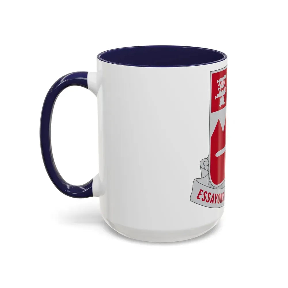 397 Engineer Battalion (U.S. Army) Accent Coffee Mug - Go Mug Yourself