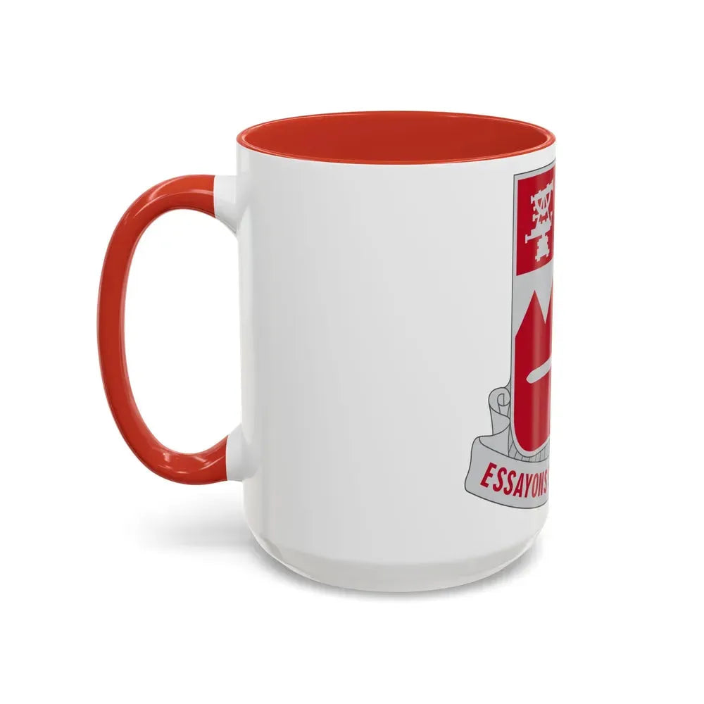 397 Engineer Battalion (U.S. Army) Accent Coffee Mug - Go Mug Yourself