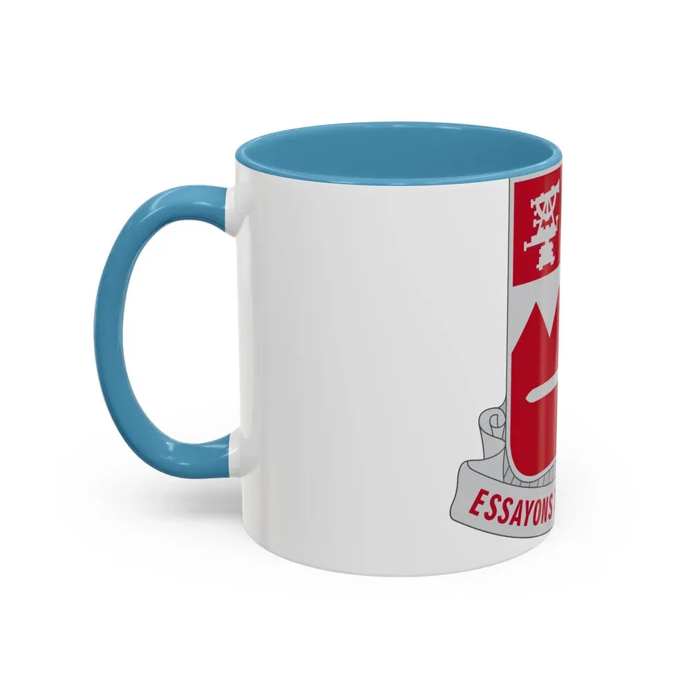 397 Engineer Battalion (U.S. Army) Accent Coffee Mug - Go Mug Yourself