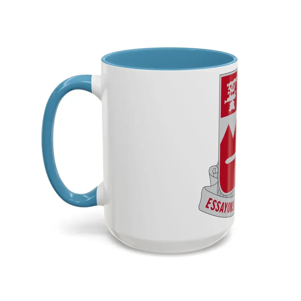 397 Engineer Battalion (U.S. Army) Accent Coffee Mug - Go Mug Yourself