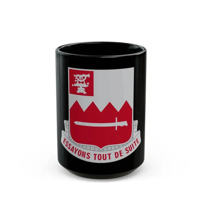 397 Engineer Battalion (U.S. Army) Black Coffee Mug 15oz - Go Mug Yourself