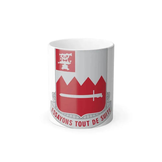 397 Engineer Battalion (U.S. Army) Color Changing Mug 11oz - Go Mug Yourself