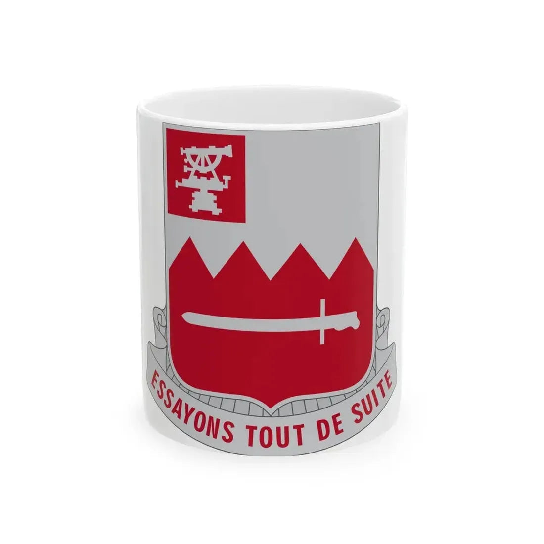 397 Engineer Battalion (U.S. Army) White Coffee Mug 11oz - Go Mug Yourself