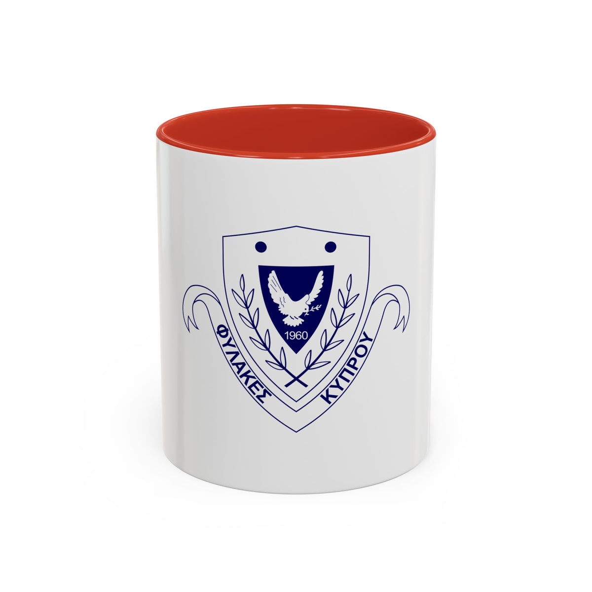 Cyprus Prisons Department - Accent Coffee Mug