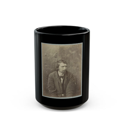 Assasination Of President Lincoln, George A. Atzerolt I.E. Atzerodt, One Of The Conspirators (U.S. Civil War) Black Coffee Mug