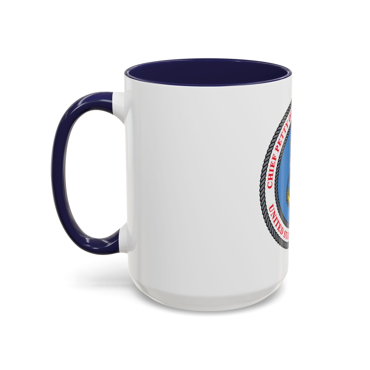 USCG CPOA (U.S. Coast Guard) Accent Coffee Mug