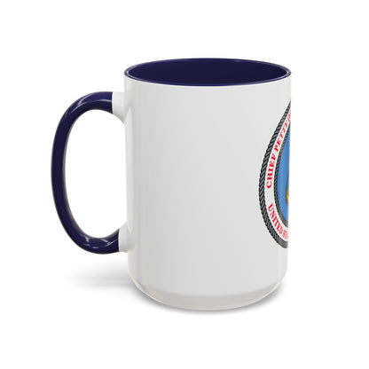 USCG CPOA (U.S. Coast Guard) Accent Coffee Mug