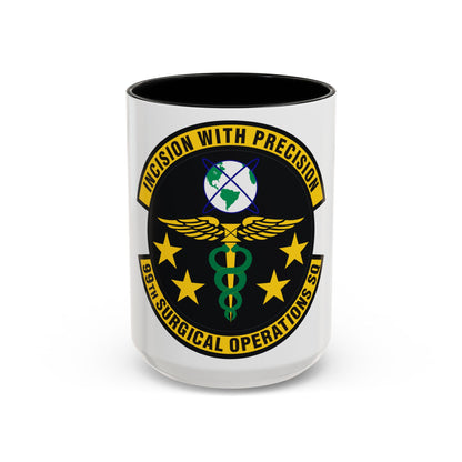 99th Surgical Operations Squadron (U.S. Air Force) Accent Coffee Mug