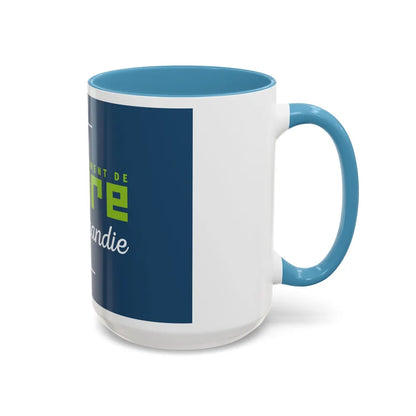 Flag of Eure France - Accent Coffee Mug-Go Mug Yourself