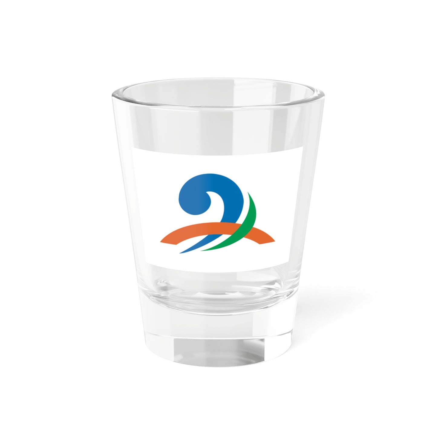 Flag of Minamiechizen Fukui (Japan) Shot Glass 1.5oz