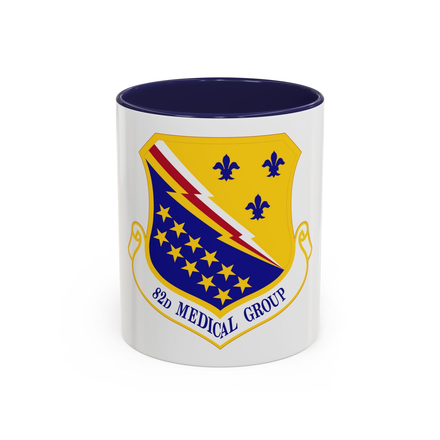 82d Medical Group (U.S. Air Force) Accent Coffee Mug