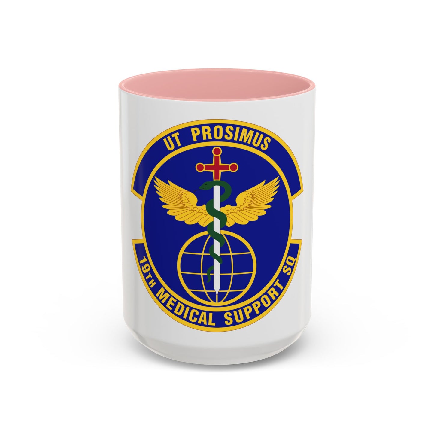 19th Medical Support Squadron (U.S. Air Force) Accent Coffee Mug