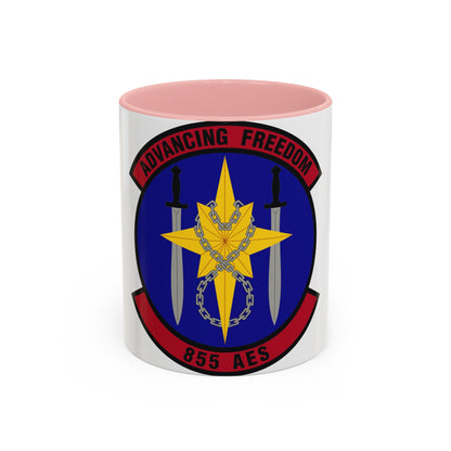 855th Air Expeditionary Squadron (U.S. Air Force) Accent Coffee Mug