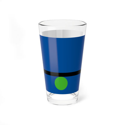 Flag of Tangier Virginia (United States) Pint Glass 16oz