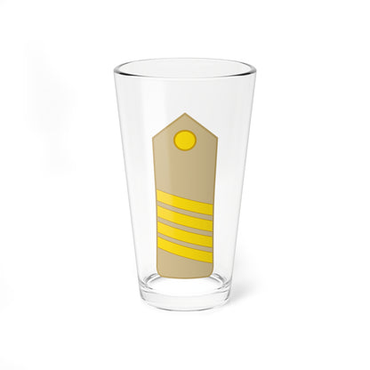 Morocco Army OR 7 (Morocco) (Military Rank) Pint Glass 16oz
