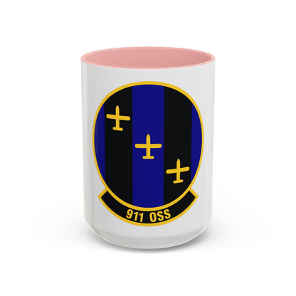 911th Operations Support Squadron (U.S. Air Force) Accent Coffee Mug