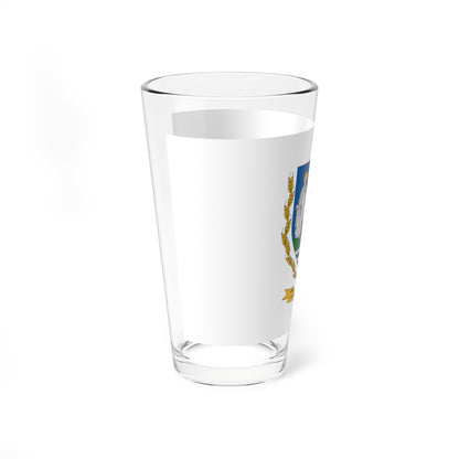 Flag of Szentkozmadombja (Hungary) Pint Glass 16oz