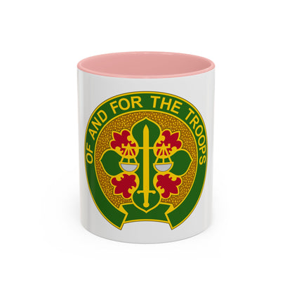 210 Military Police Battalion (U.S. Army) Accent Coffee Mug