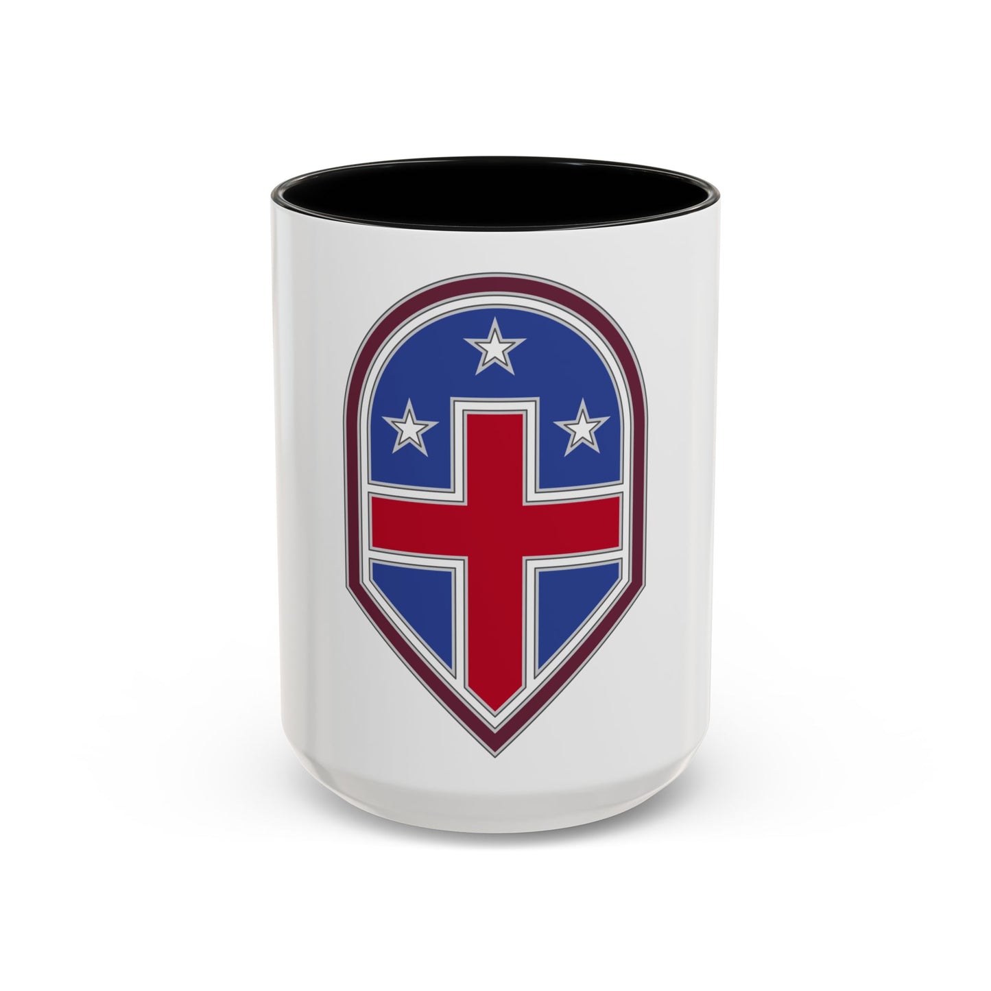332 Medical Brigade 3 (U.S. Army) Accent Coffee Mug
