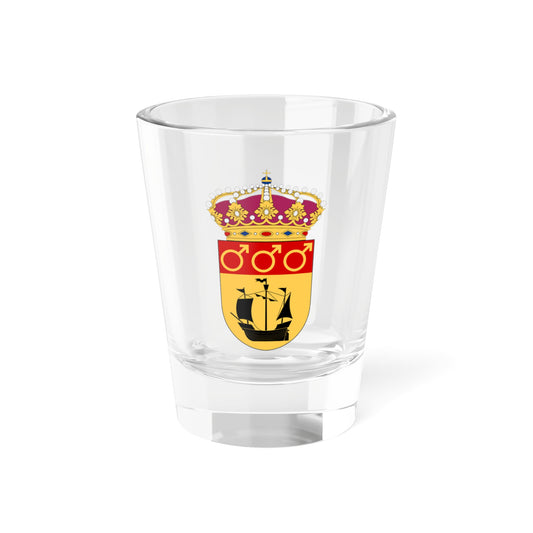 HMS Östhammar vapen (Sweden) (Coat of Arms) Shot Glass 1.5oz