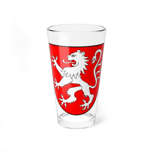 Thusis Kreis wappen (Switzerland) (Coat of Arms) Pint Glass 16oz
