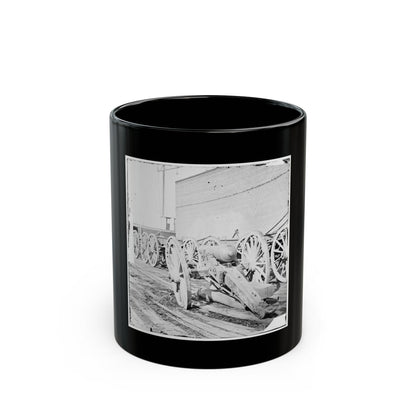 Unknown Location. Parrott Gun (U.S. Civil War) Black Coffee Mug