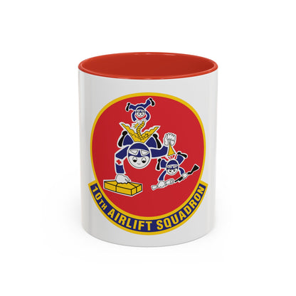 10th Airlift Squadron 2 (U.S. Air Force) Accent Coffee Mug
