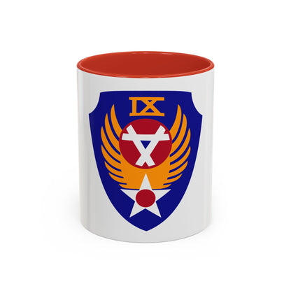 9 Engineer Command (U.S. Army) Accent Coffee Mug