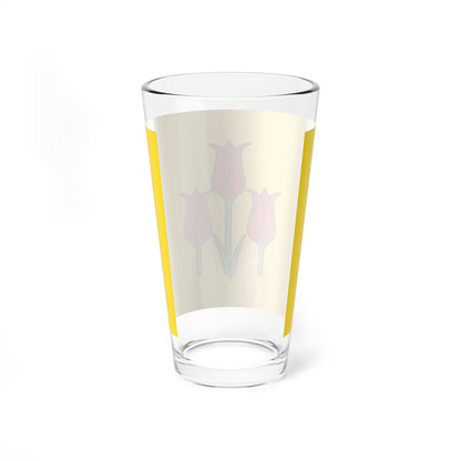 Flag of Volokonovsky rayon (Russia) Pint Glass 16oz