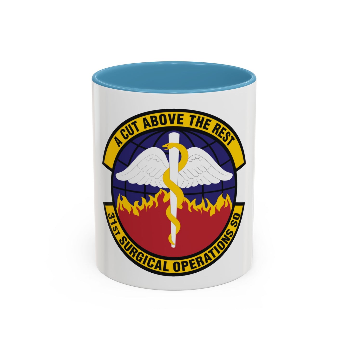 31st Surgical Operations Squadron (U.S. Air Force) Accent Coffee Mug