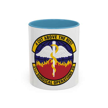 31st Surgical Operations Squadron (U.S. Air Force) Accent Coffee Mug