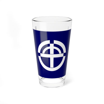 Flag of Kaizu Gifu 1965-2005 (Japan) Pint Glass 16oz