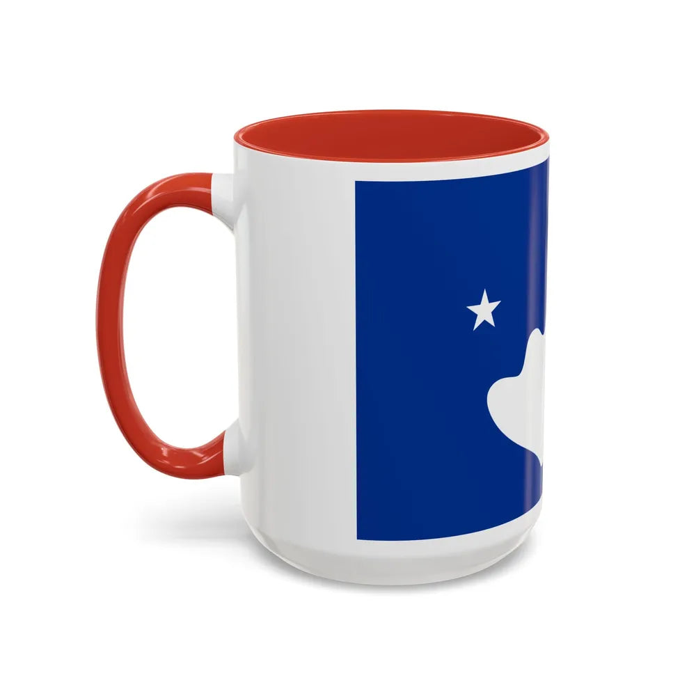 Flag of Hatohobei Palau - Accent Coffee Mug-Go Mug Yourself