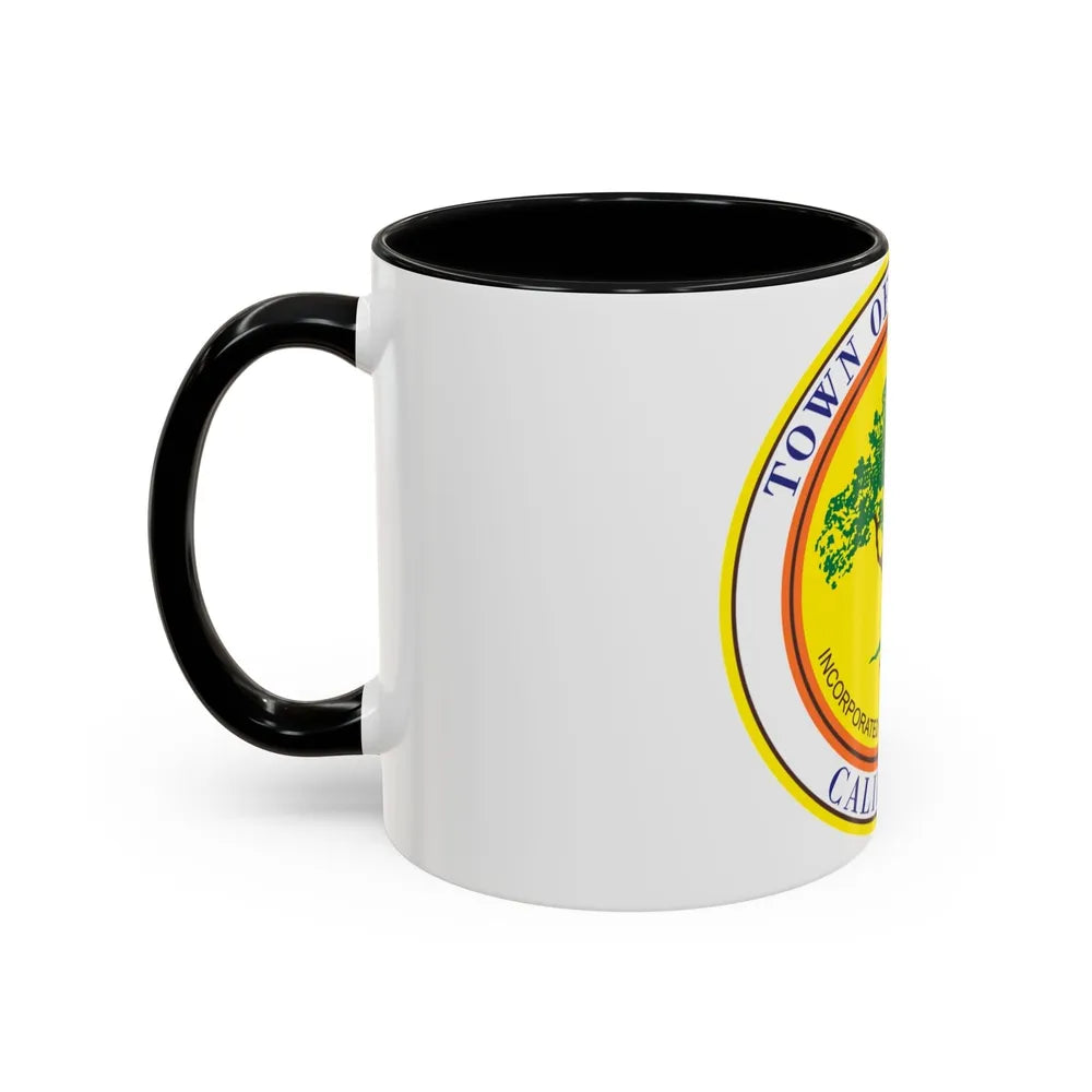 Seal of Atherton California - Accent Coffee Mug-Go Mug Yourself