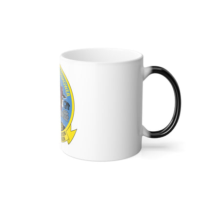 USS Dwight D Eisenhower Proud Tradition (U.S. Navy) Color Changing Mug 11oz