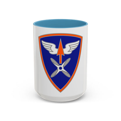 110 Aviation Brigade (U.S. Army) Accent Coffee Mug