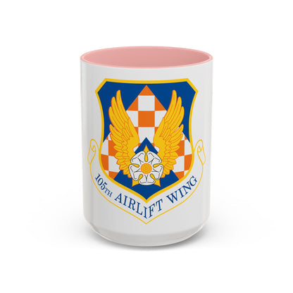 105th Airlift Wing (U.S. Air Force) Accent Coffee Mug