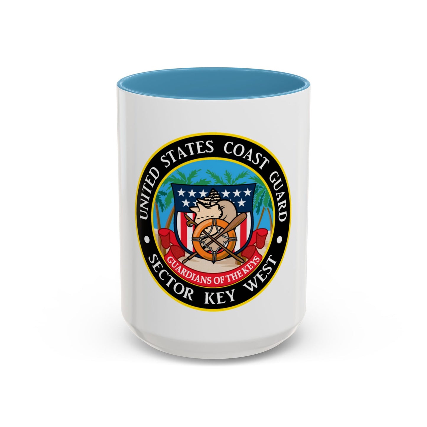USCG Sector Key West (U.S. Coast Guard) Accent Coffee Mug