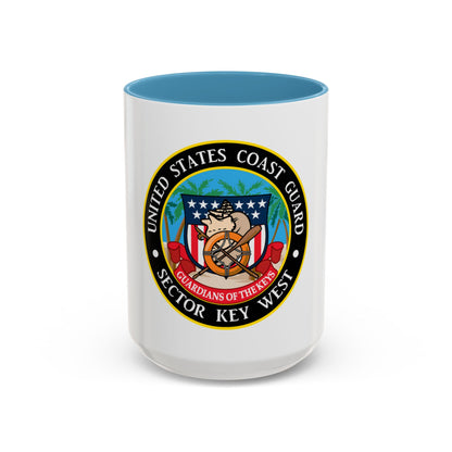 USCG Sector Key West (U.S. Coast Guard) Accent Coffee Mug