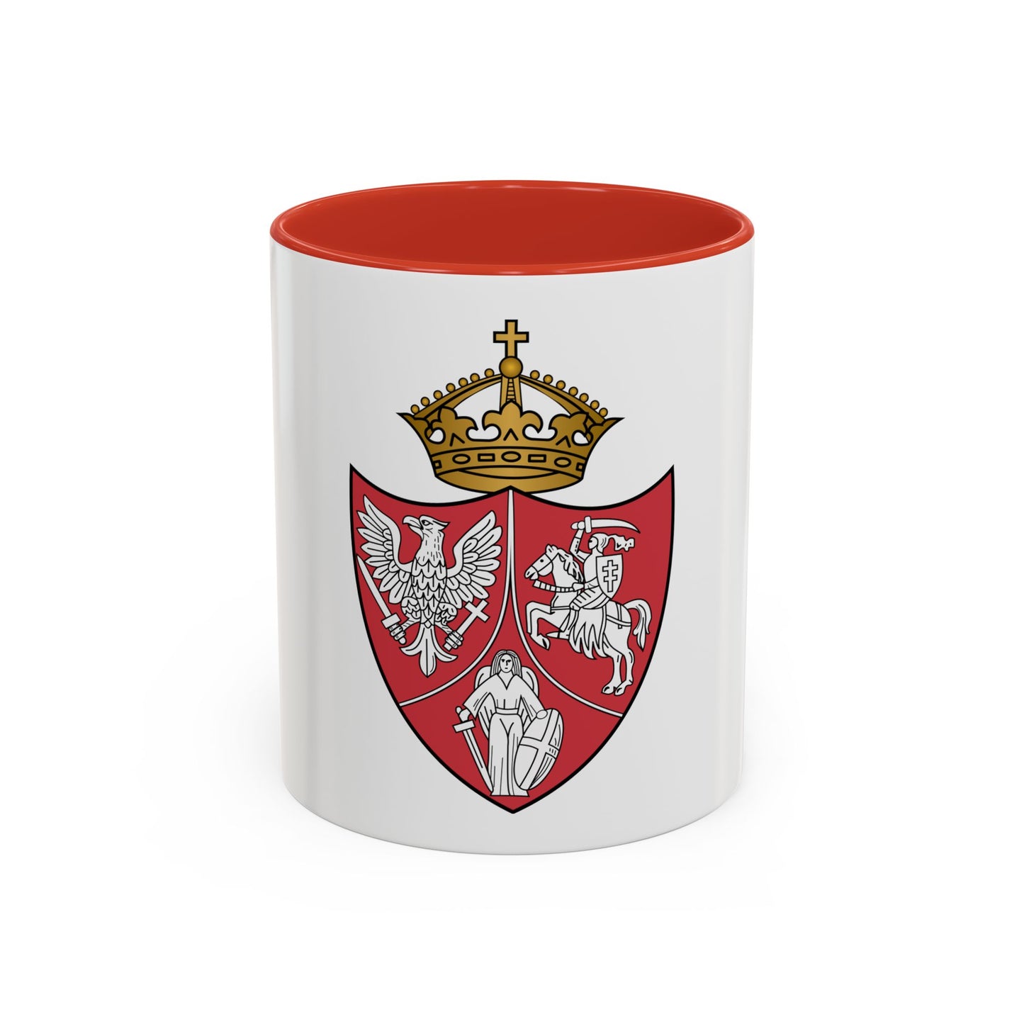 Coat of arms of the January Uprising - Accent Coffee Mug